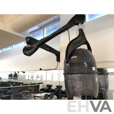 Ceriotti Equator 3000 Hooded Hair Dryer - Wall Mounted