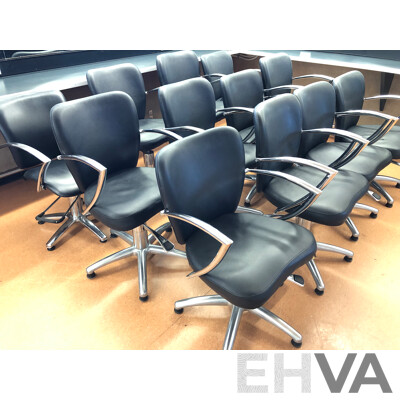 Gaslift Salon Chairs - Lot of 12