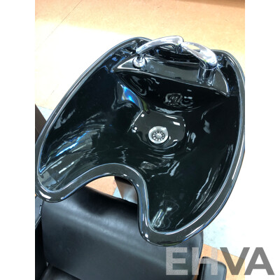 Comfortel Hair Dressers Shampoo Basin and Reclining Backrest Chair