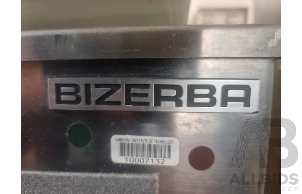 Bizerba Commercial Wall Mounted Butchers Scales with Hook and Built in Bench