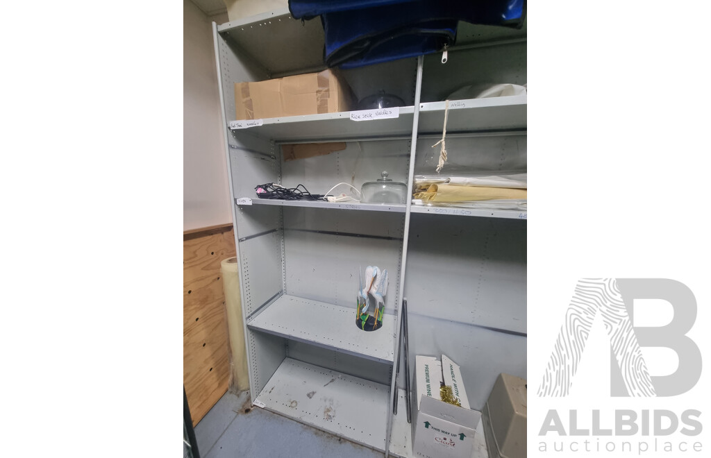 Metal Shelving , Lockers & Trolleys and Miscellaneous Items ETC