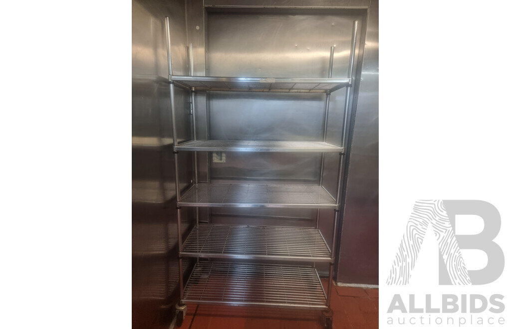 4 Kitchen Storage Shelving Trolleys