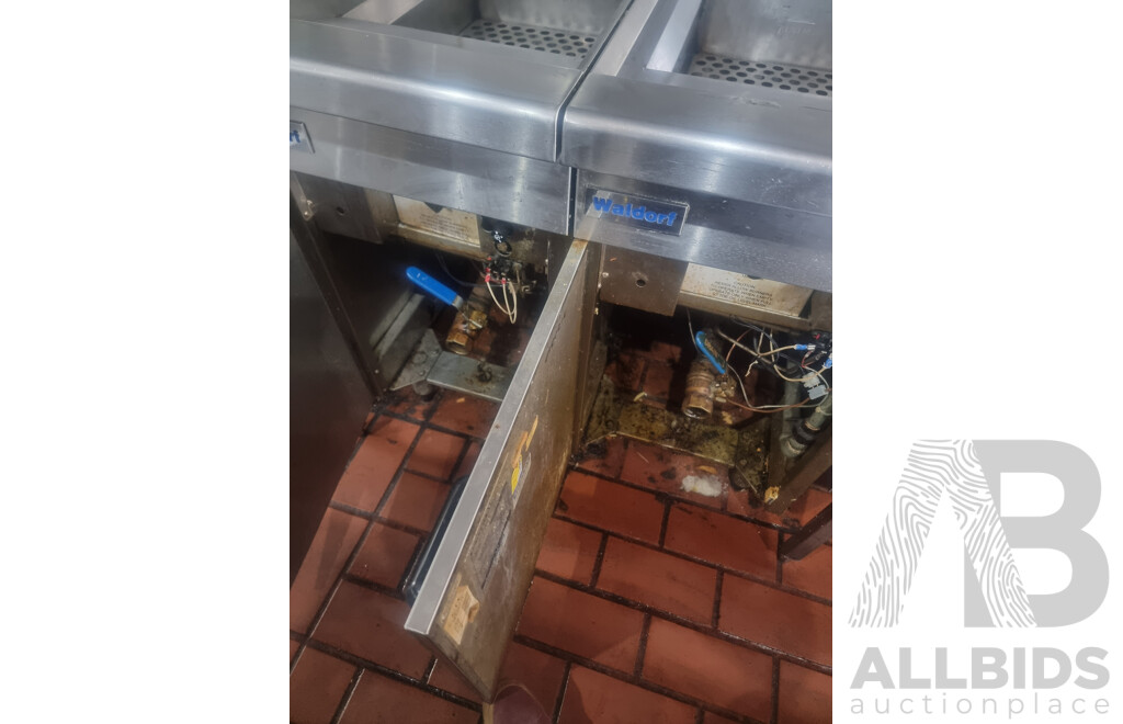 2 Waldorf by Moffat Commercial Deep Fryers