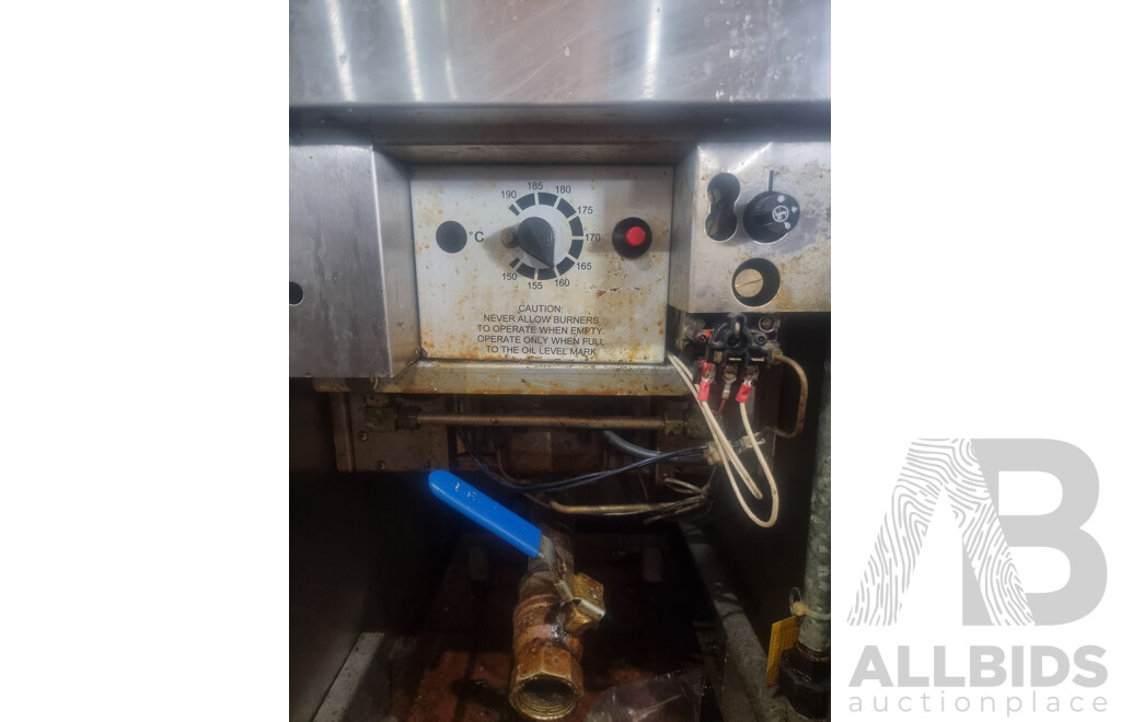 2 Waldorf by Moffat Commercial Deep Fryers