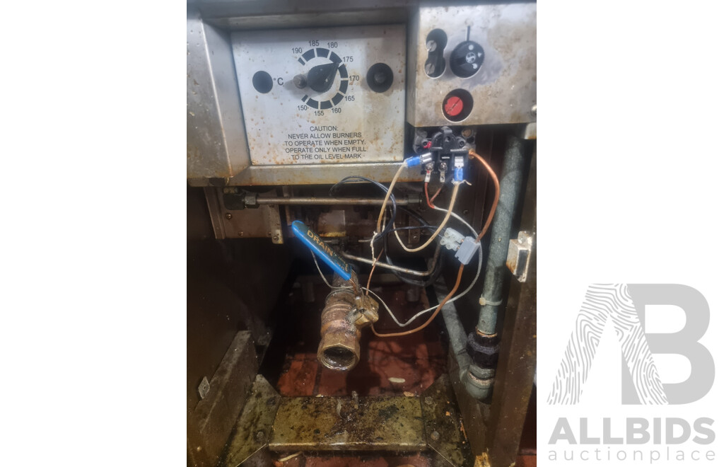 2 Waldorf by Moffat Commercial Deep Fryers
