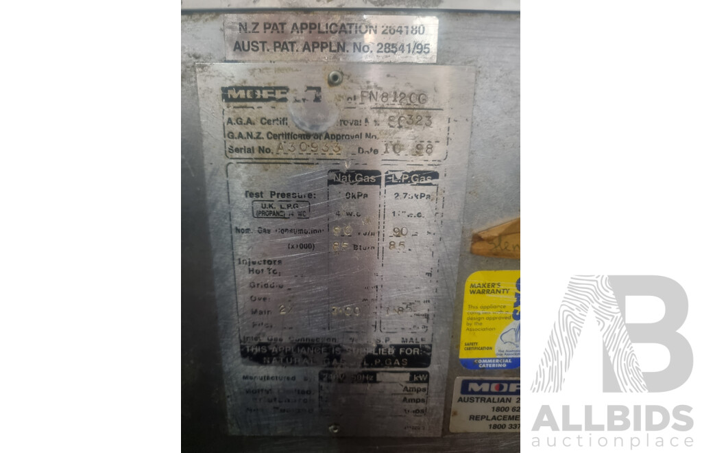 2 Waldorf by Moffat Commercial Deep Fryers