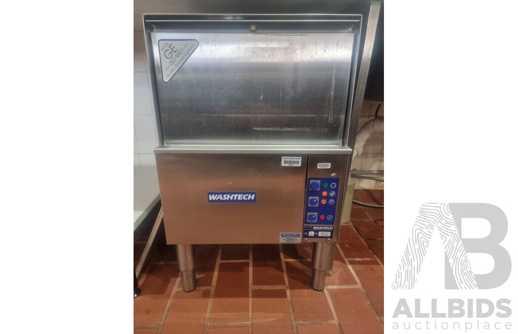 Washtech by Moffat Commercial Under Bench Glass Washer