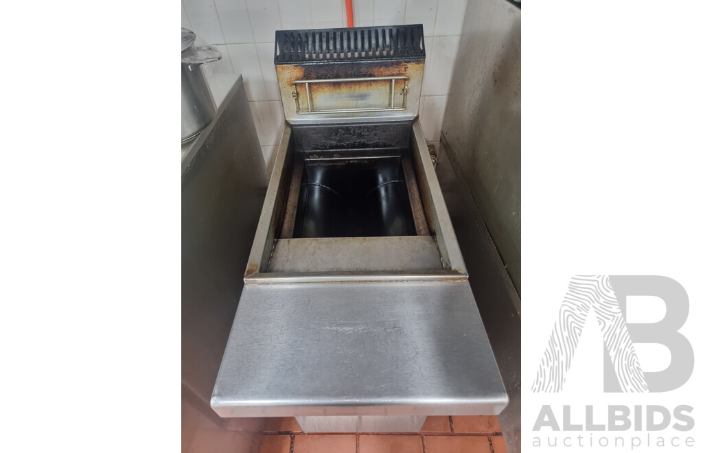 Fry Master Commercial Gas Double Basket Deep Fryer