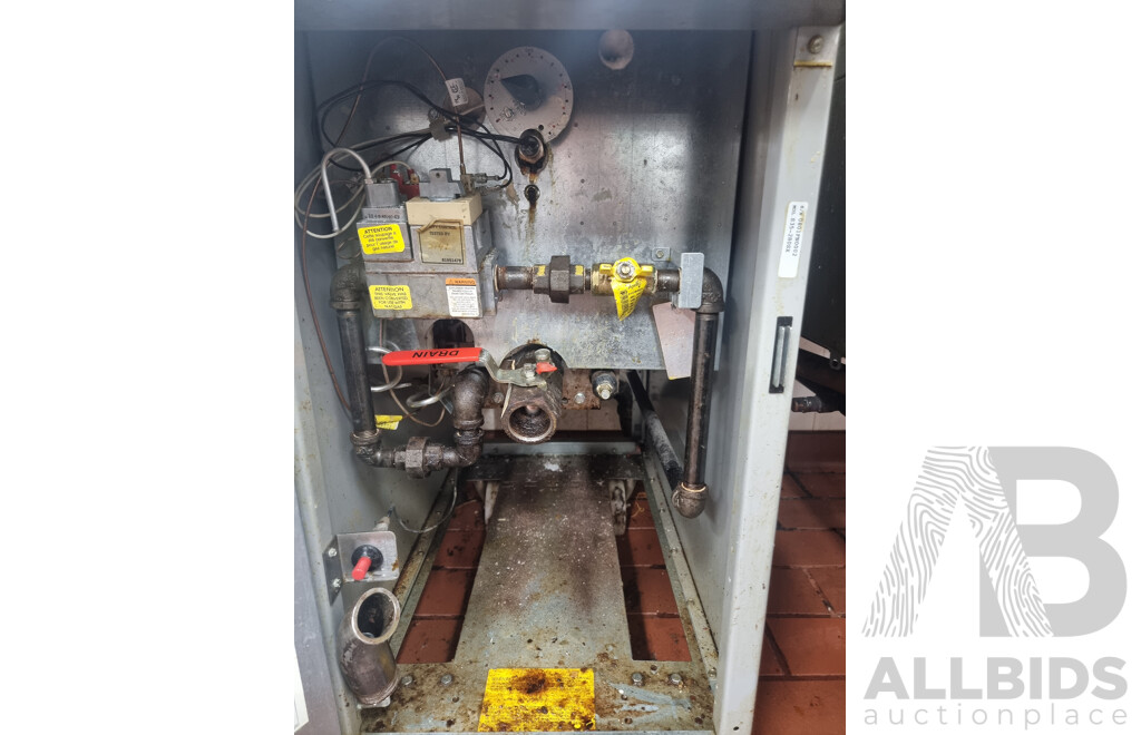 Fry Master Commercial Gas Double Basket Deep Fryer