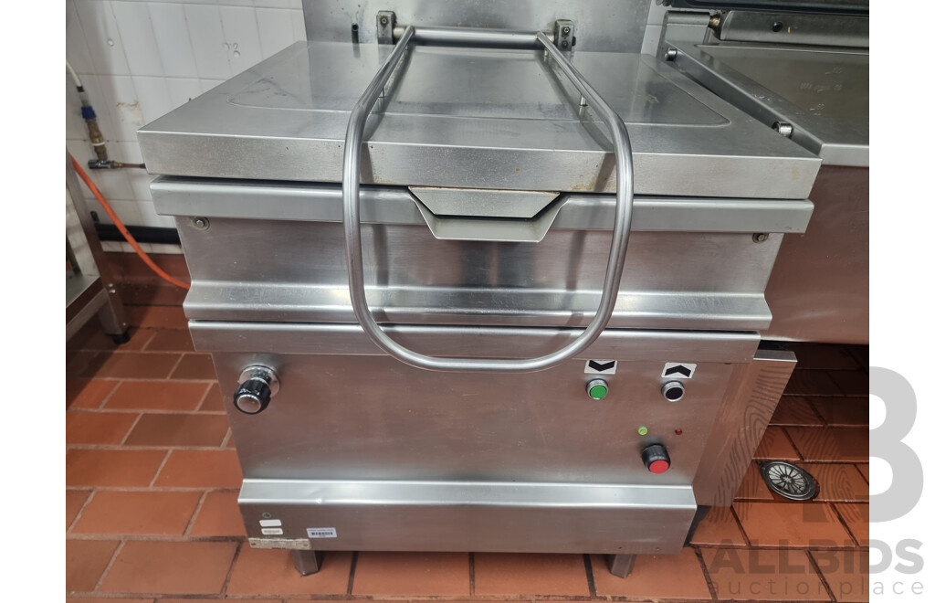 Angelo Po Commercial Electric Stainless Steel Brat Pan