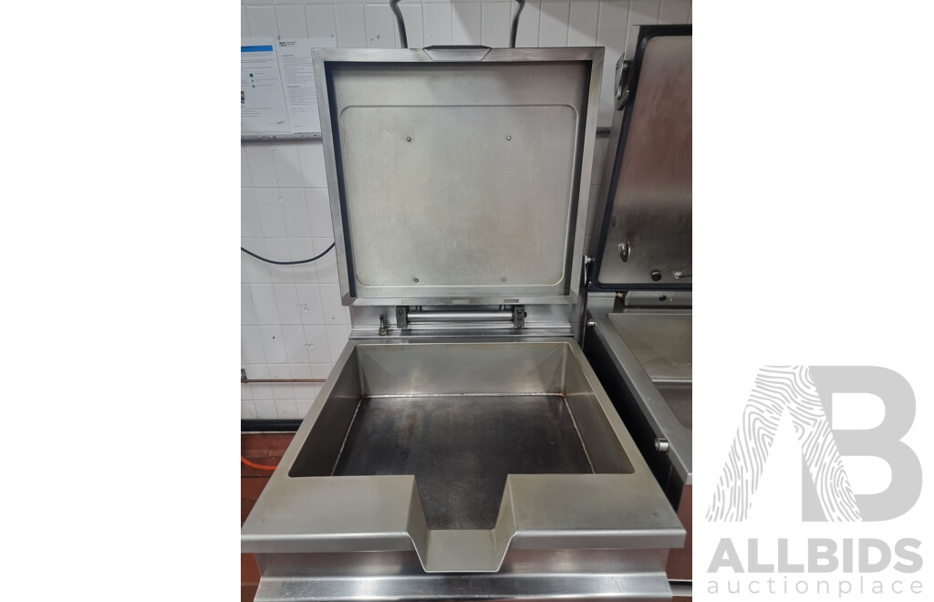 Angelo Po Commercial Electric Stainless Steel Brat Pan