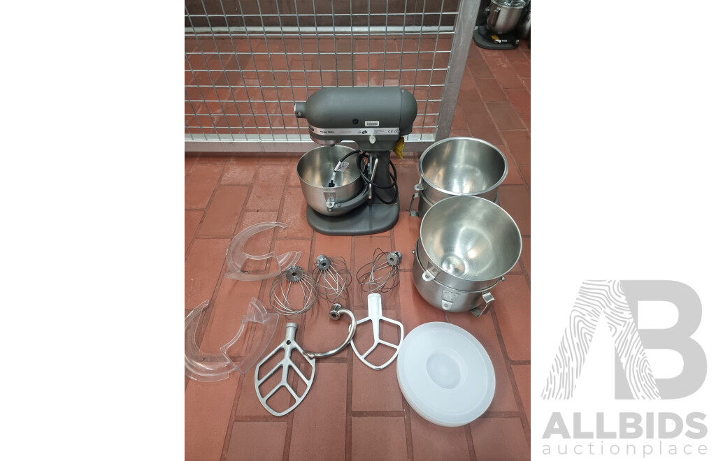 Kitchen Aid Commercial Heavy Duty Stand Mixer with Accessories ETC
