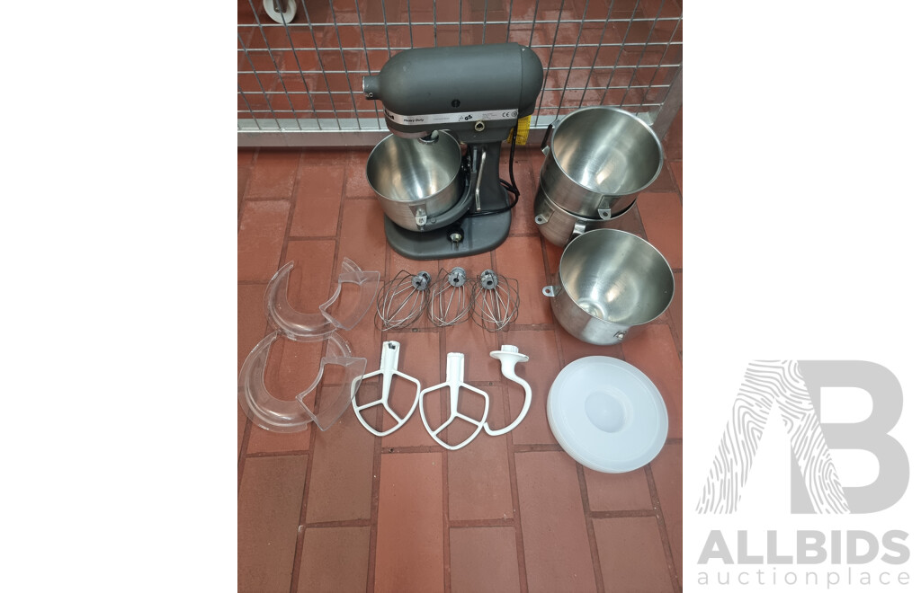 Kitchen Aid Commercial Heavy Duty Stand Mixer with Accessories ETC