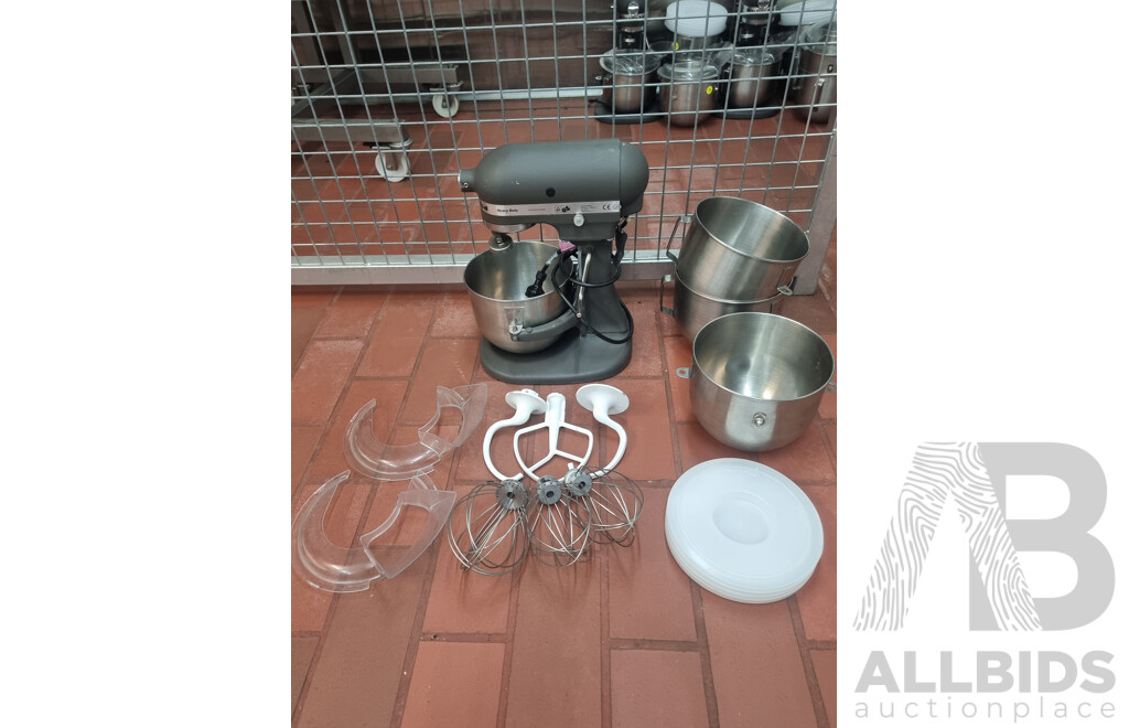 Kitchen Aid Commercial Heavy Duty Stand Mixer with Accessories ETC