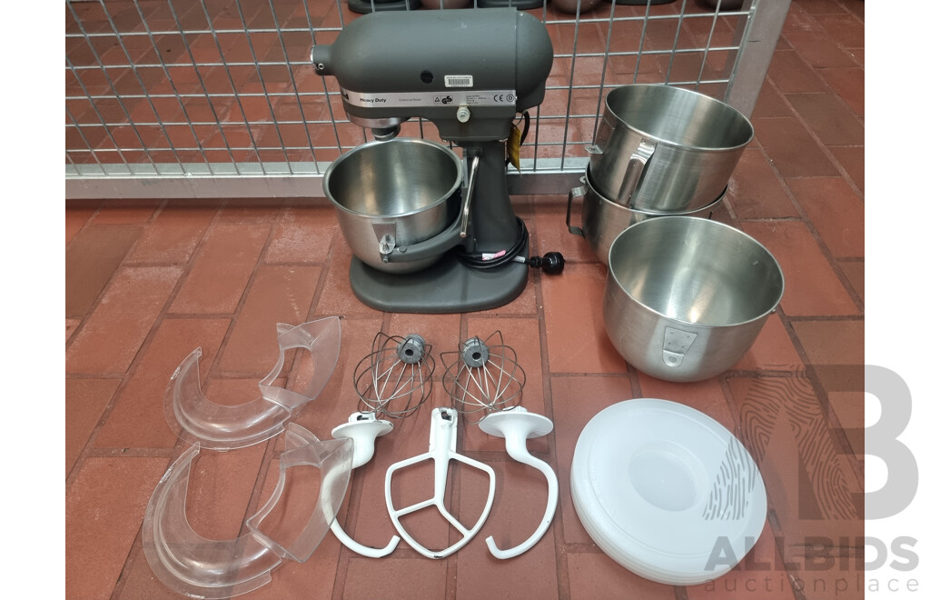 Kitchen Aid Commercial Heavy Duty Stand Mixer with Accessories ETC