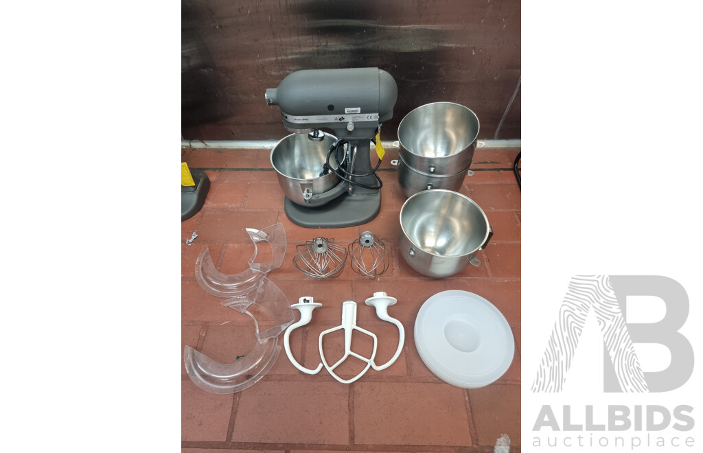Kitchen Aid Commercial Heavy Duty Stand Mixer with Accessories ETC