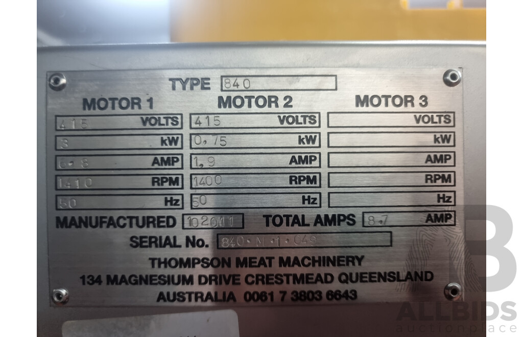 Thompson Commercial Meat Mincer