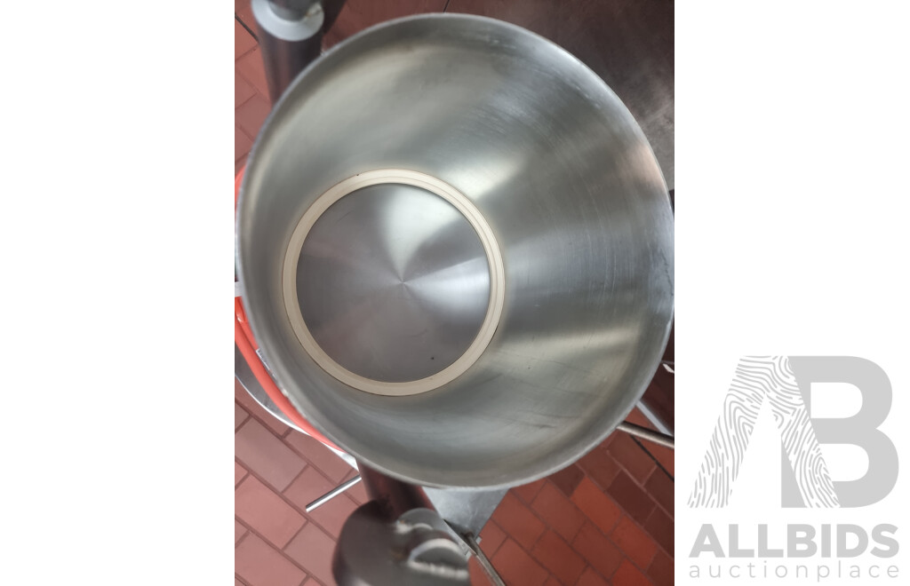 Thompson Commercial 20KG Sausage Filler on Stainless Steel Service Trolley