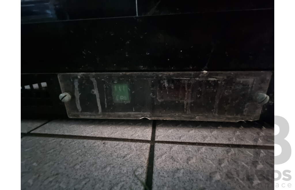 Polar Commercial 2 Sliding Door Under Bench Bar Fridge