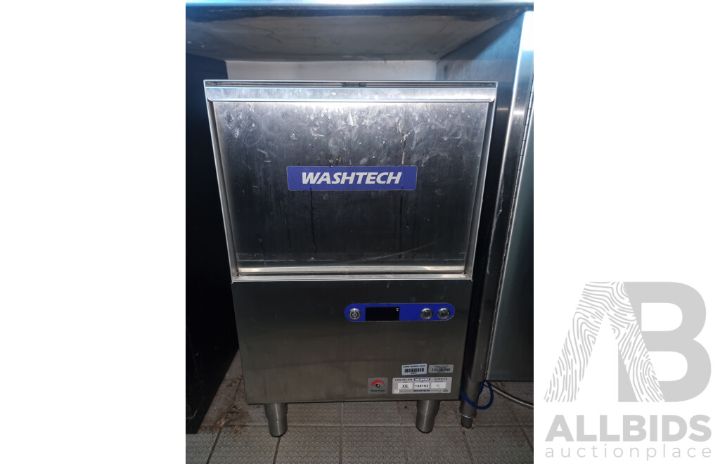 Washtech by Moffat Commercial Under Bench Glass Washer