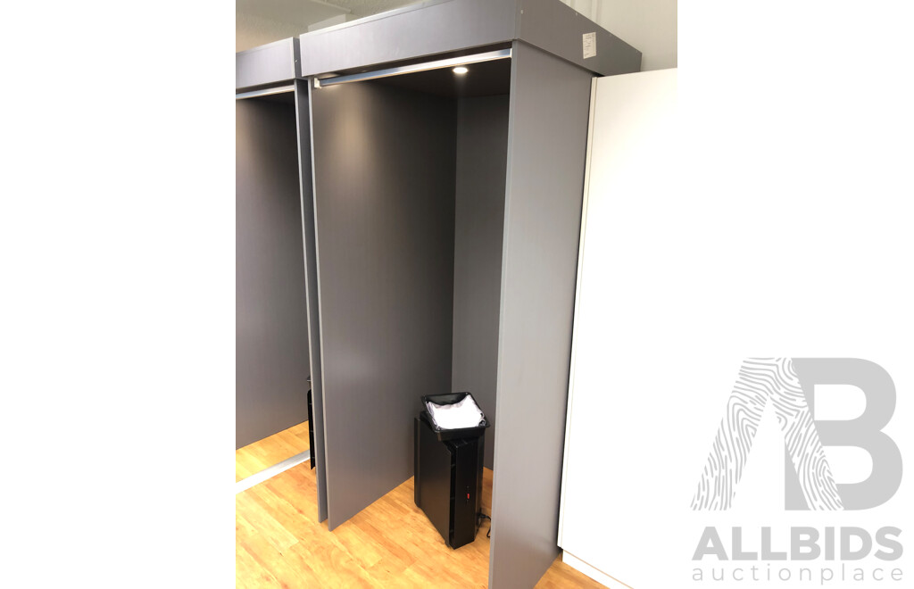 Spray Tan Booth with Extraction Fan