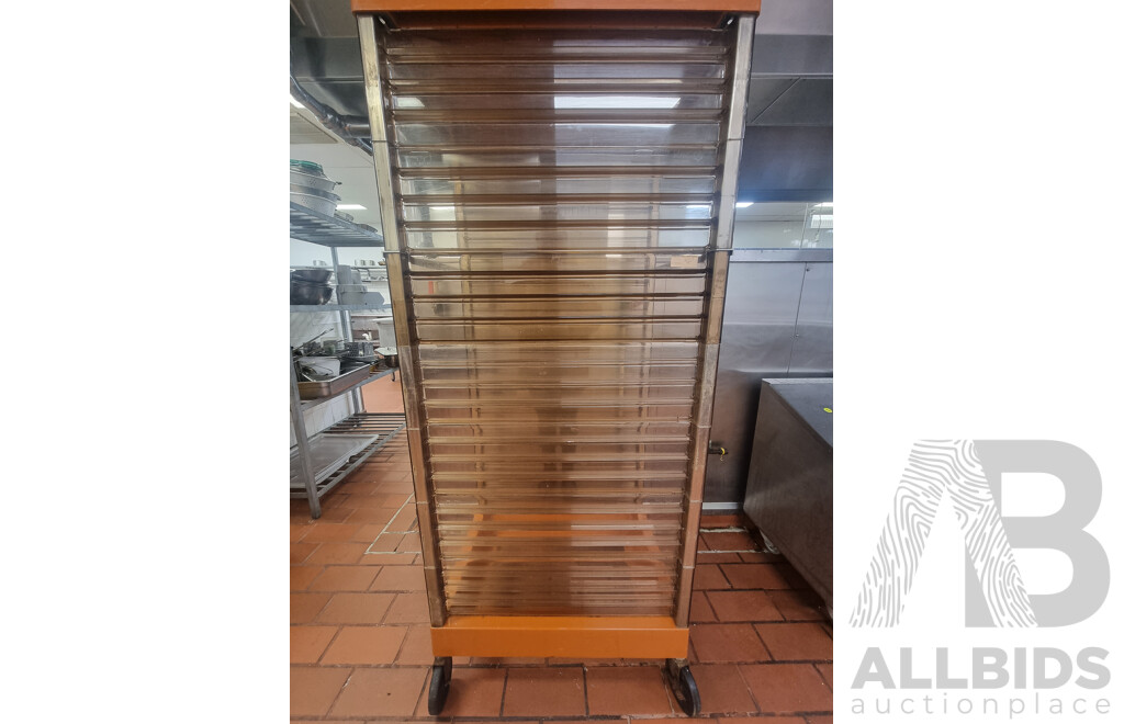 Lot of 2 Bakery Trolley's ETC