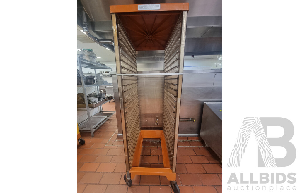 Lot of 2 Bakery Trolley's ETC
