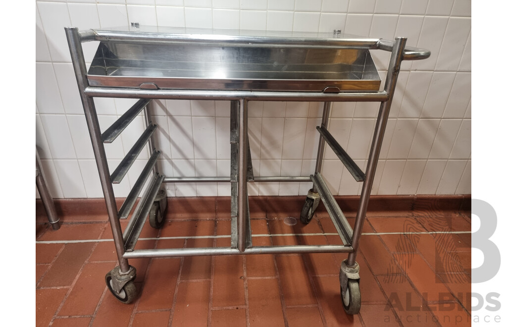 Stainless Steel Prep Trolley