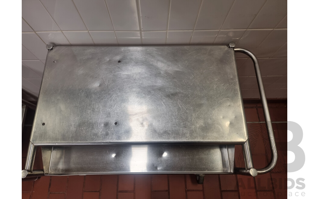 Stainless Steel Prep Trolley