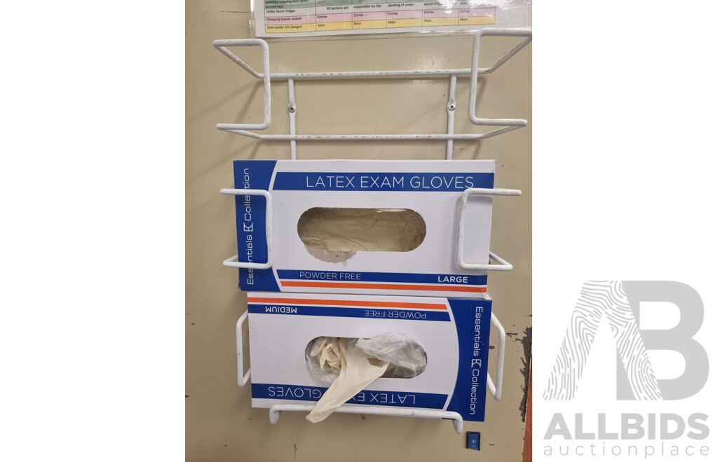 Metal 2 Door Cabinet Locker with 5 Shelves