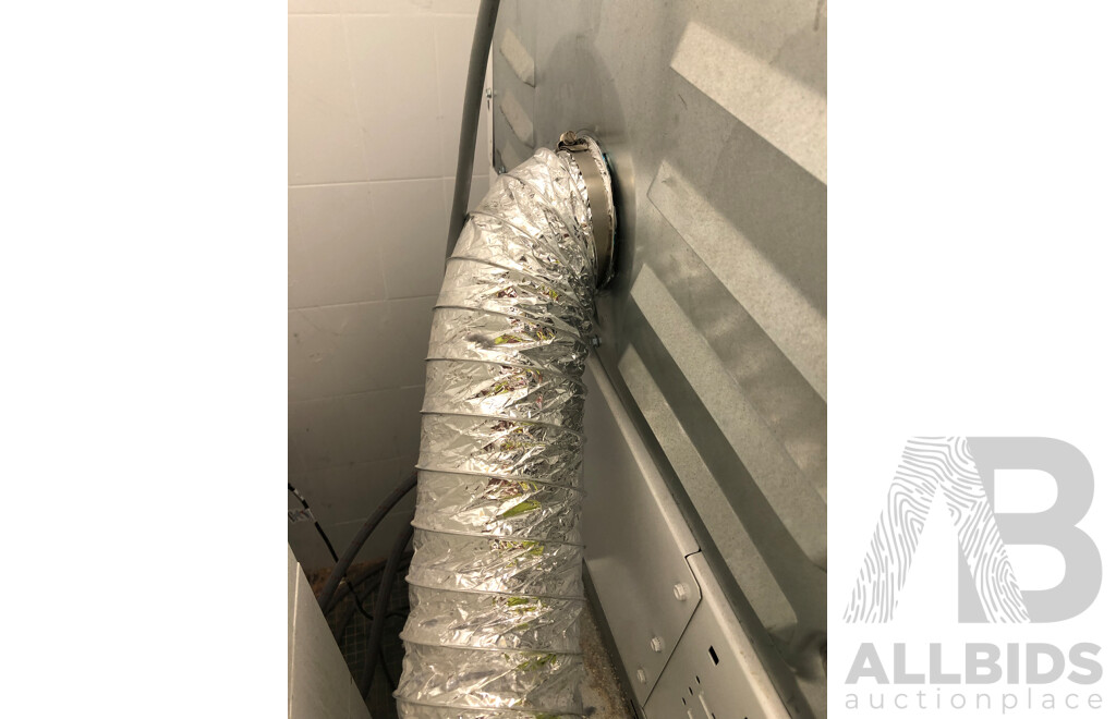 Alliance Laundry Systems Stacked Commercial Washer and Dryer