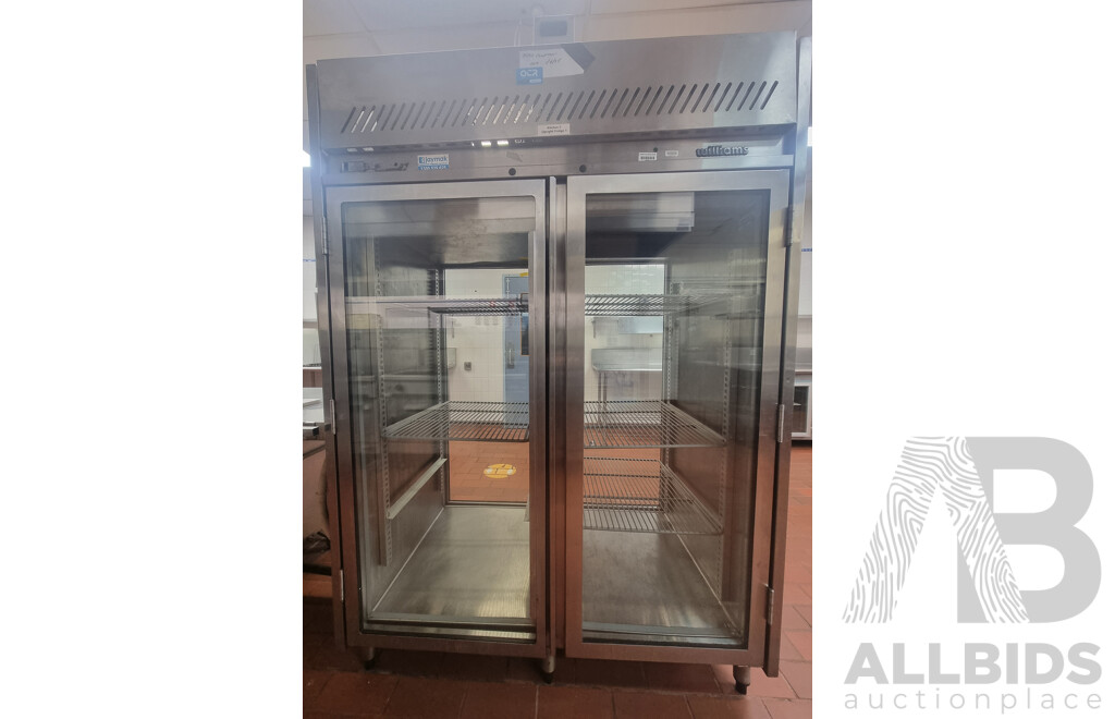 Williams Commercial Double Sided 4 Door Glass Upright Fridge
