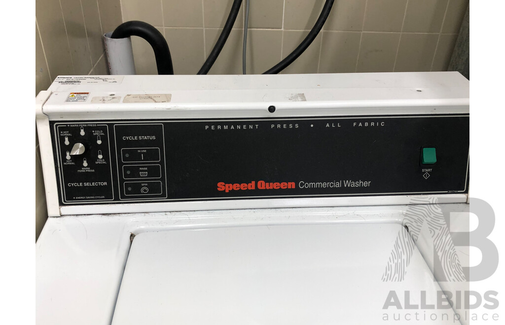 Alliance Laundry Systems Speed Queen 6.5kg Commercial Heavy Duty Washing Machine