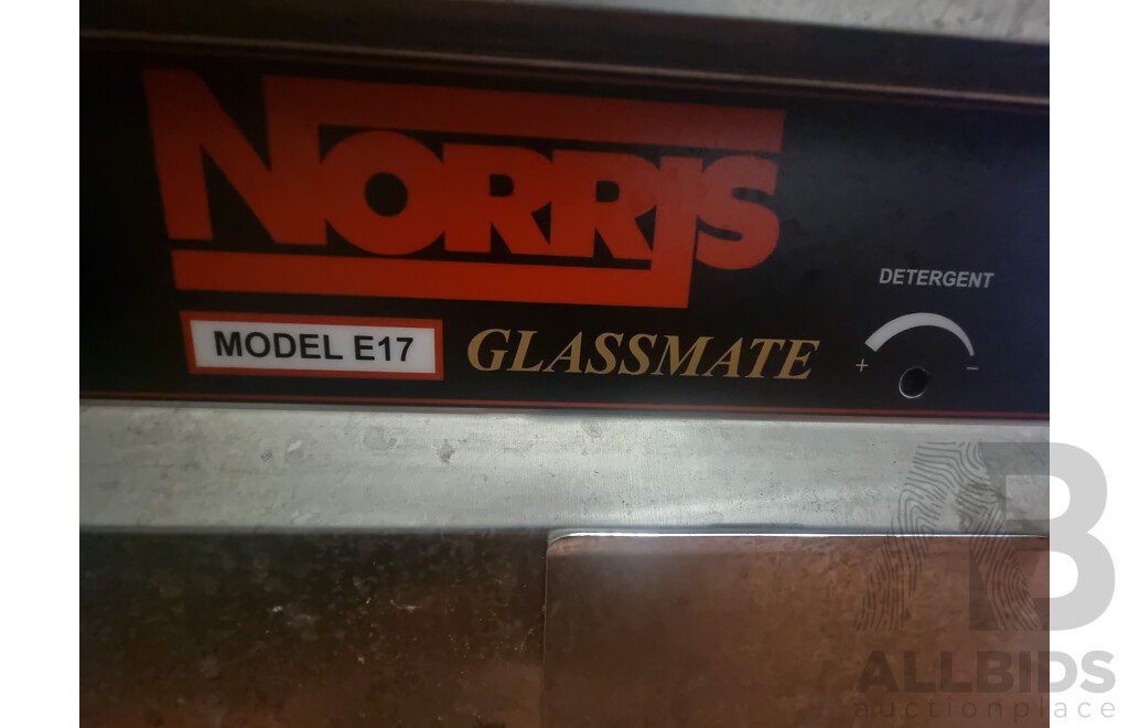 Norris Commercial Glassmate Under Bench Glass Washer