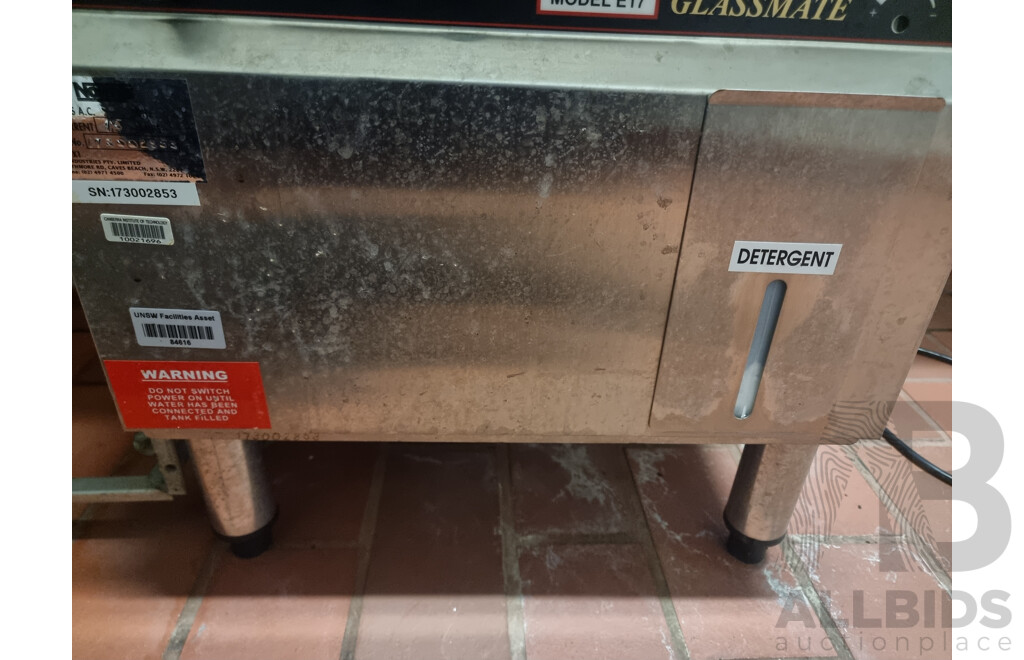 Norris Commercial Glassmate Under Bench Glass Washer