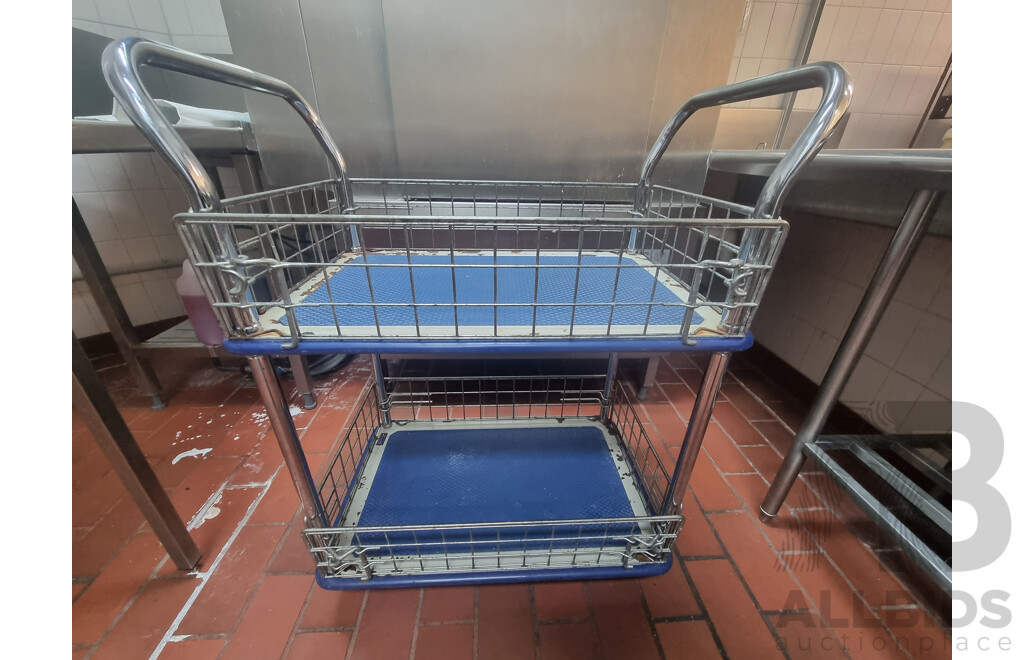 Caged Service Trolley