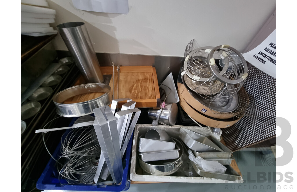 2 Trestle Tables & Contents ETC