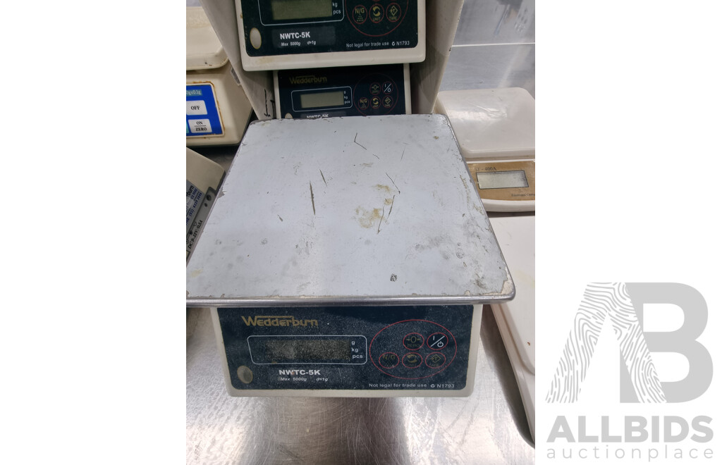 Lot of 10 Kitchen Scales ETC