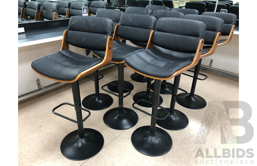 Gaslift Salon Stools - Lot of 10