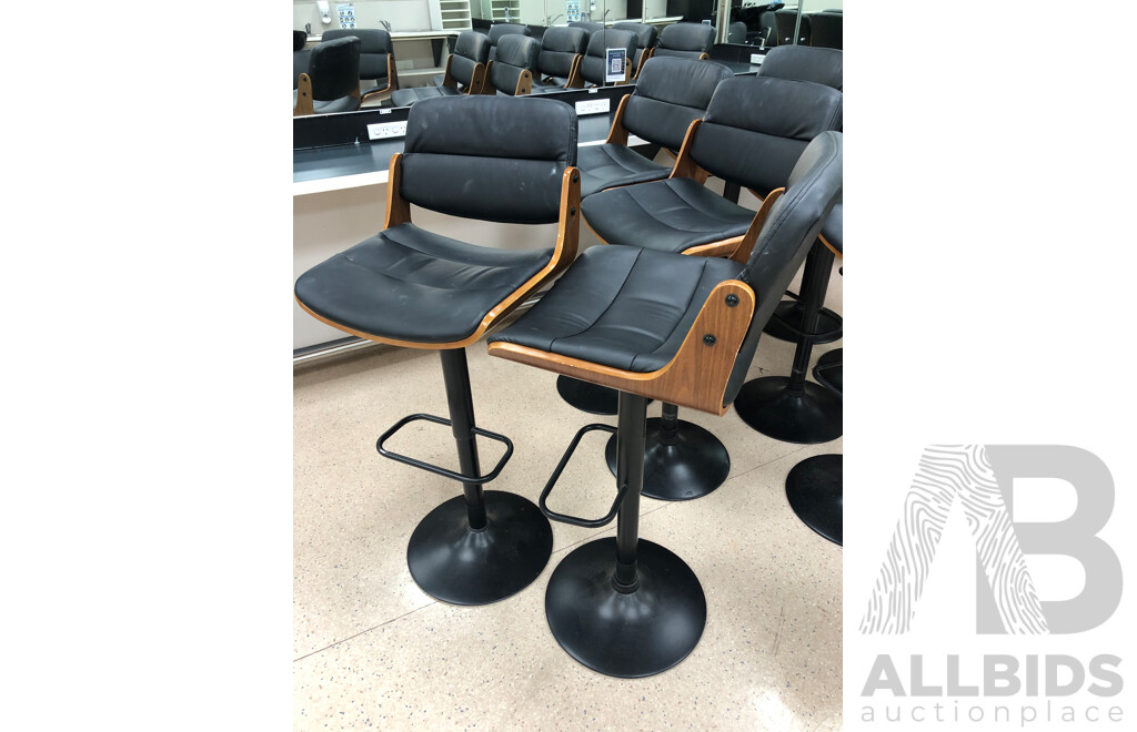 Gaslift Salon Stools - Lot of 10