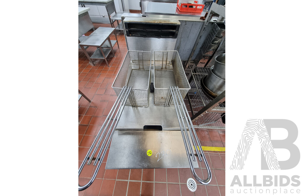 Zanussi Commercial Gas Deep Fryer