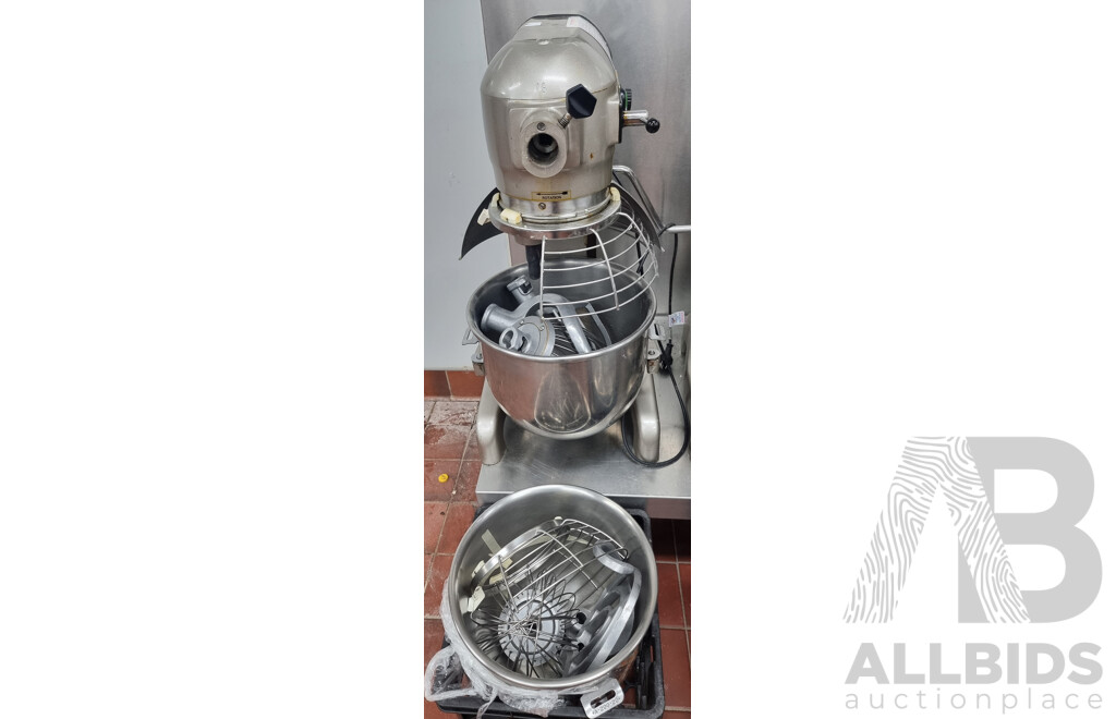 Job Lot Hobart Commercial Planetary Mixer with Accessories
