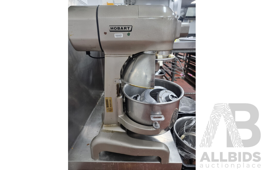 Job Lot Hobart Commercial Planetary Mixer with Accessories