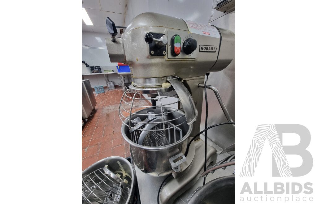 Job Lot Hobart Commercial Planetary Mixer with Accessories