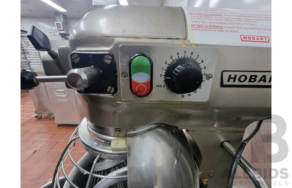 Job Lot Hobart Commercial Planetary Mixer with Accessories