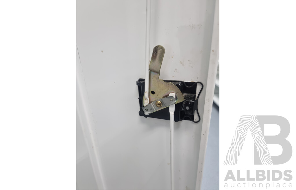 Metal Deep Shelf Brown Built Storage Locker