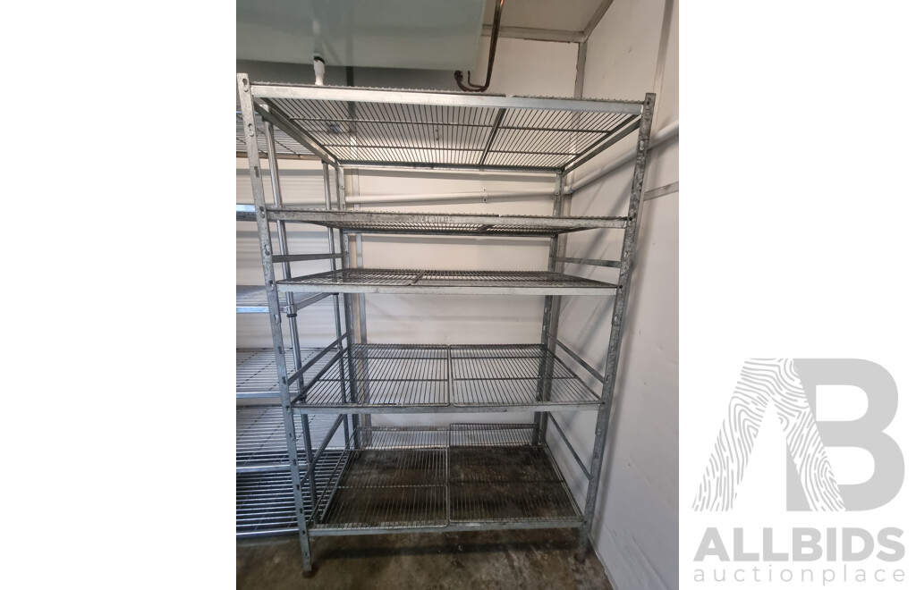 Job Lot of 2 Kitchen Racking Shelves