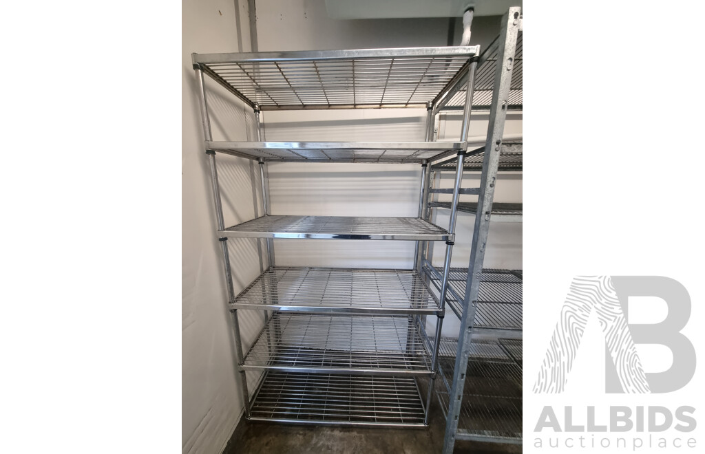 Job Lot of 2 Kitchen Racking Shelves