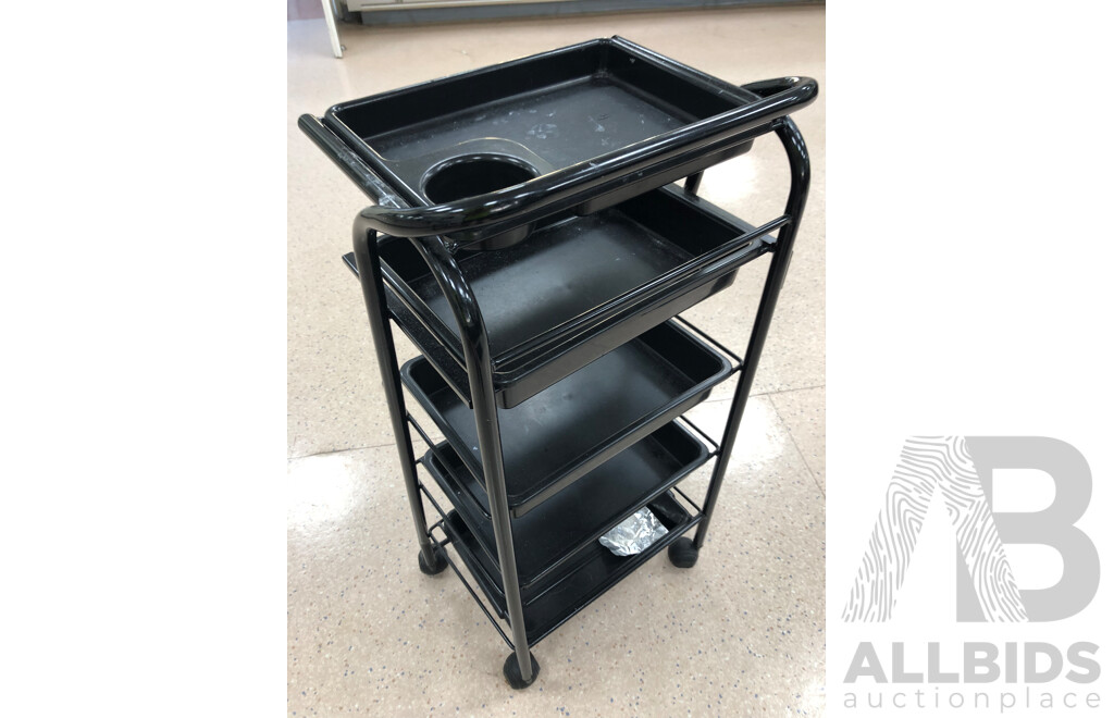 Five Tier Equipment Trolley