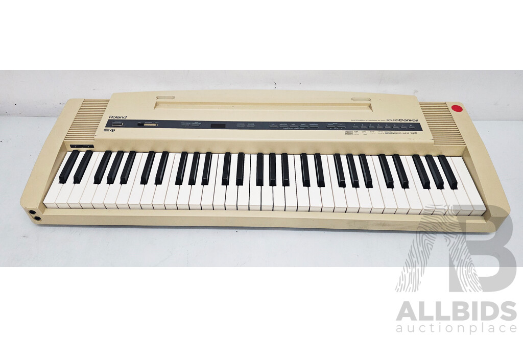 Roland (SL-50IV) Multitimbral SoundCanvas Keyboard